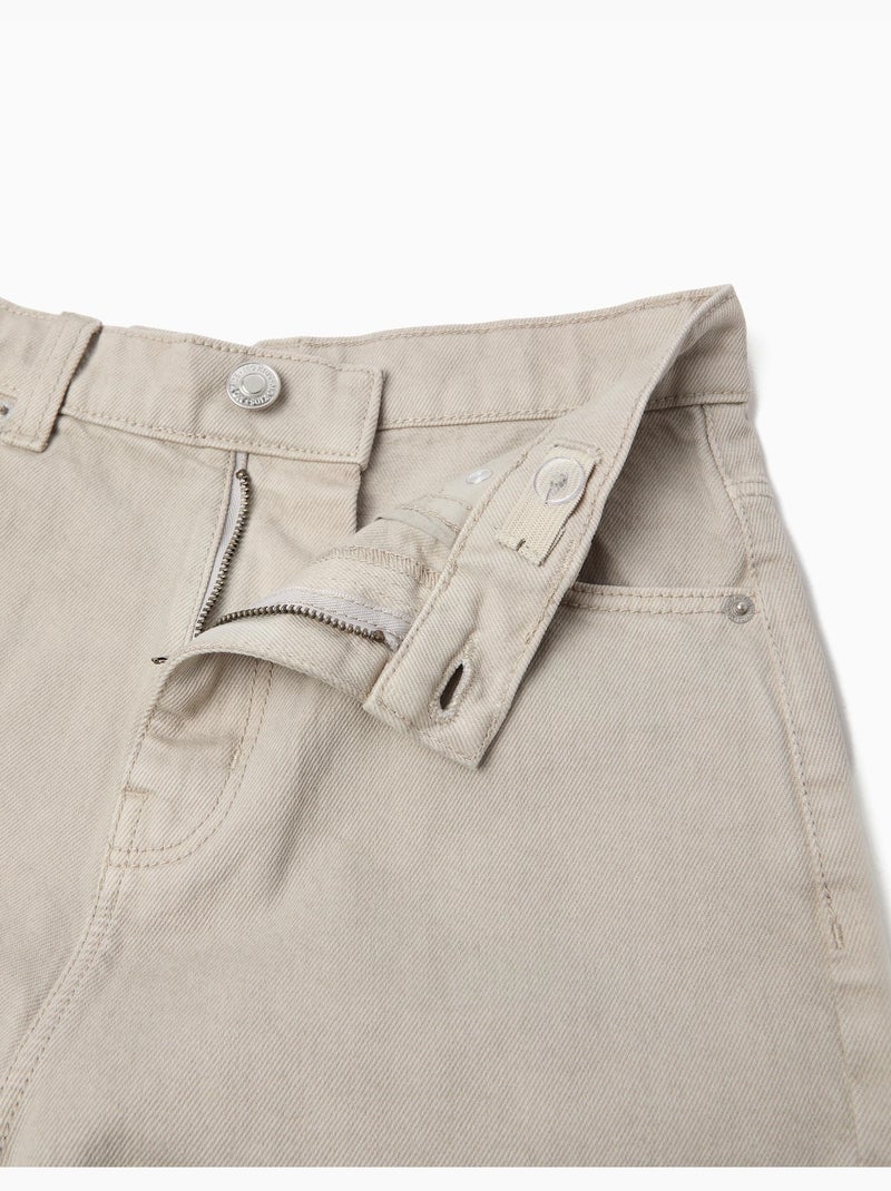 Short in denim ampio, MO Fashion Beige - Kiabi