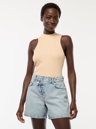 Short in denim