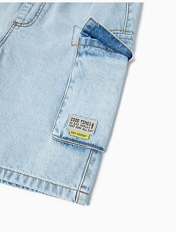 Short in denim cargo, MO Fashion