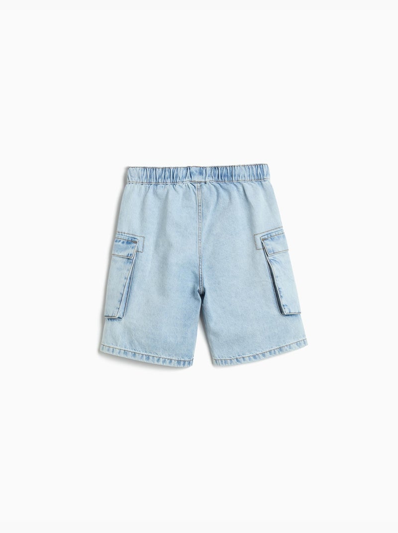 Short in denim cargo, MO Fashion Blu - Kiabi
