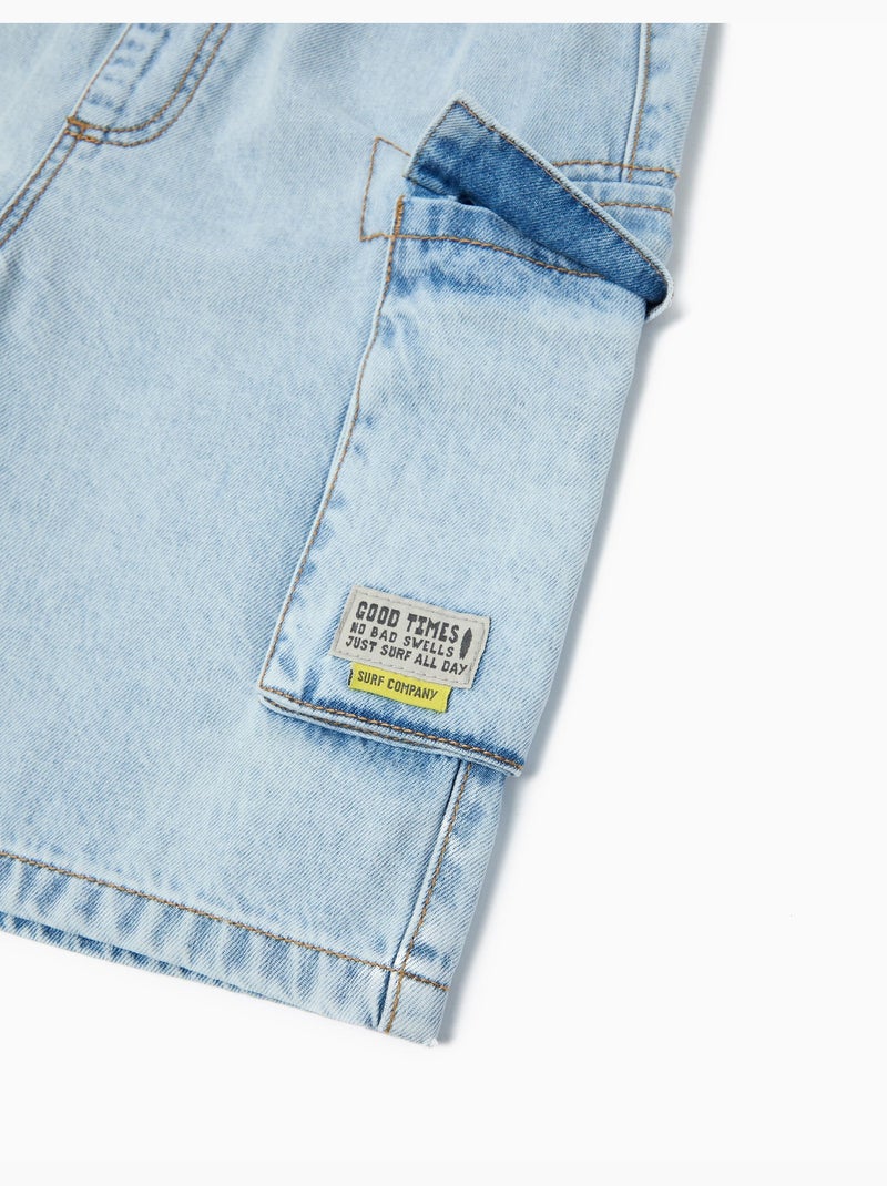 Short in denim cargo, MO Fashion Blu - Kiabi