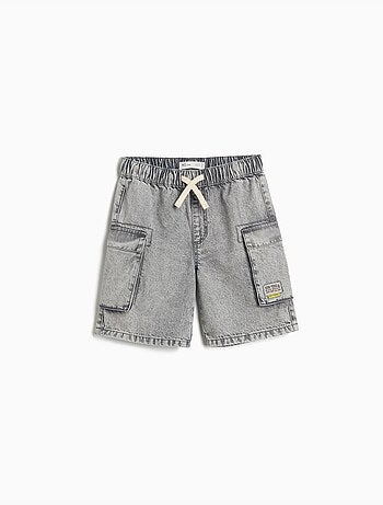 Short in denim cargo, MO Fashion