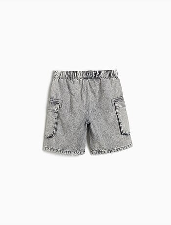 Short in denim cargo, MO Fashion