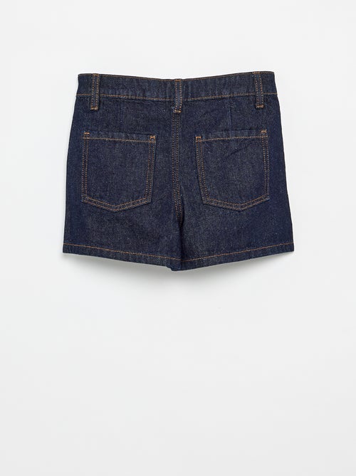 Short in denim con effetto plissettato - Kiabi
