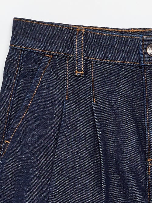 Short in denim con effetto plissettato - Kiabi
