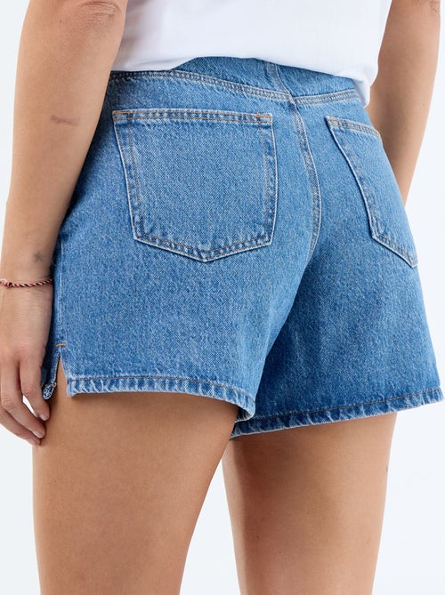 Short in denim con motivi ricamati - Kiabi