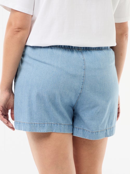 Short in denim con ricami a sole - Kiabi