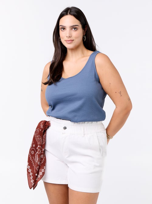 Short in denim con tasche - Kiabi