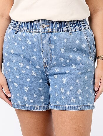 Short in denim con tasche