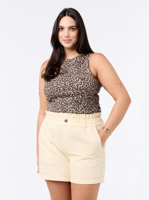 Short in denim con tasche - Kiabi