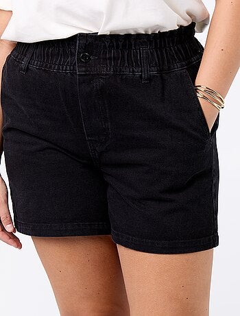 Short in denim con tasche