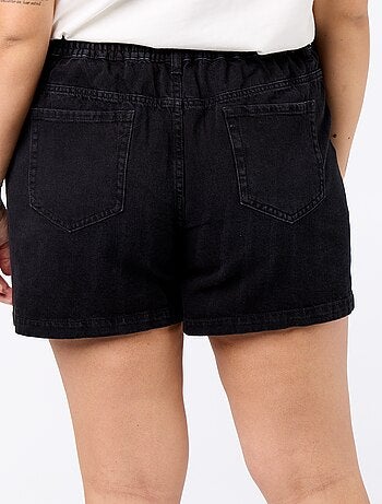 Short in denim con tasche