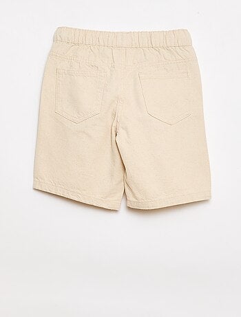 Short in denim elasticizzato