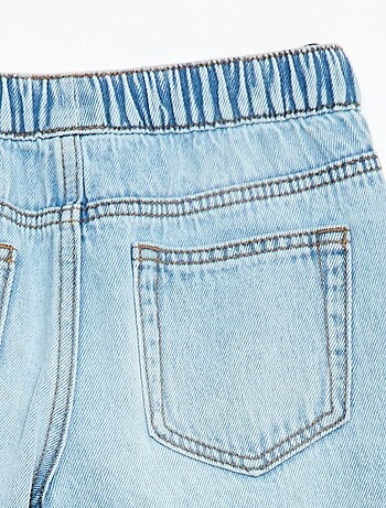 Short in denim elasticizzato