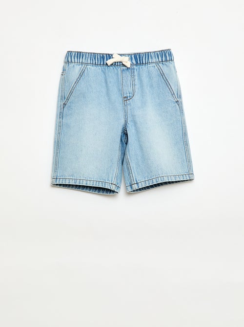 Short in denim elasticizzato - Kiabi Short in denim elasticizzato - Kiabi