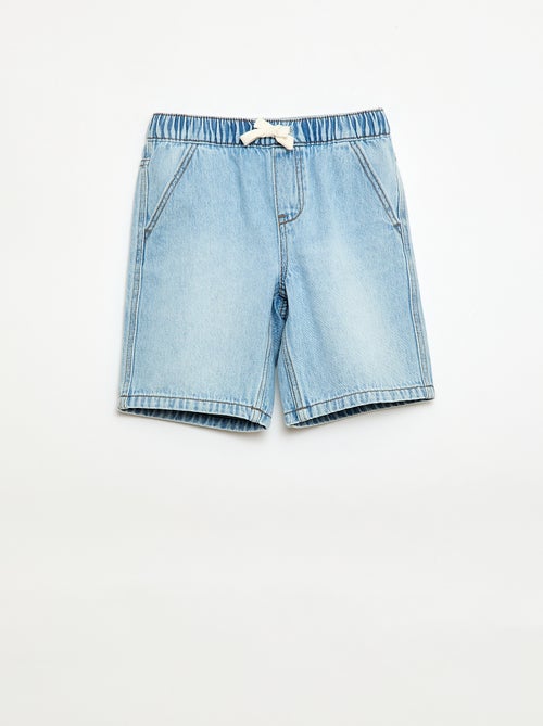 Short in denim elasticizzato - Kiabi Short in denim elasticizzato - Kiabi