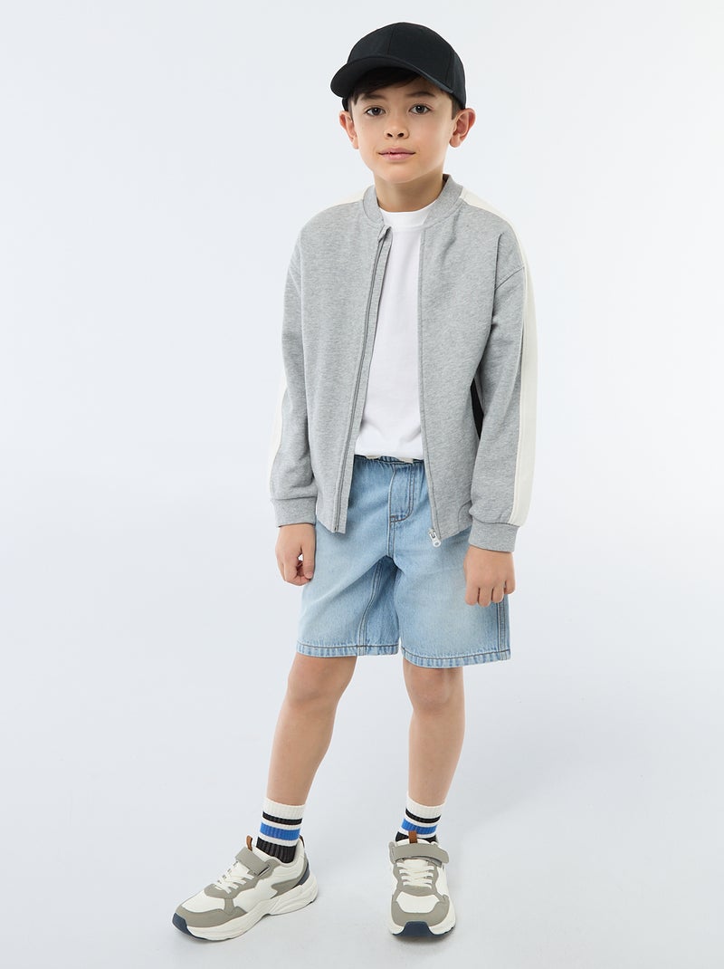 Short in denim elasticizzato Blu - Kiabi