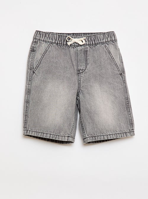 Short in denim elasticizzato - Kiabi Short in denim elasticizzato - Kiabi