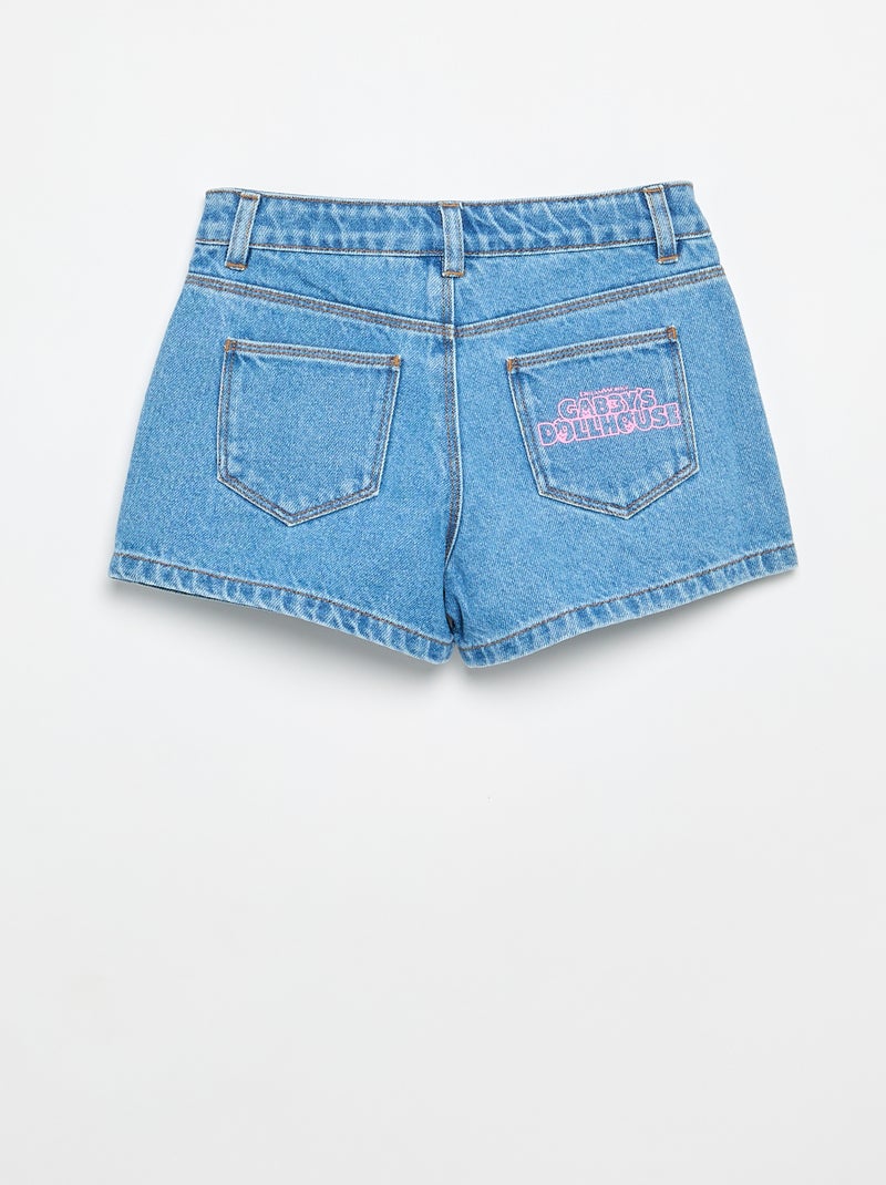 Short in denim \'Gabby e la casa magica\' Blu - Kiabi