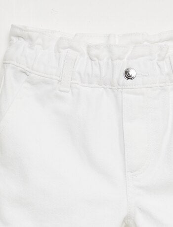 Short in denim paper bag