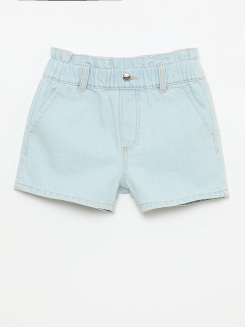 Short in denim paper bag - Kiabi