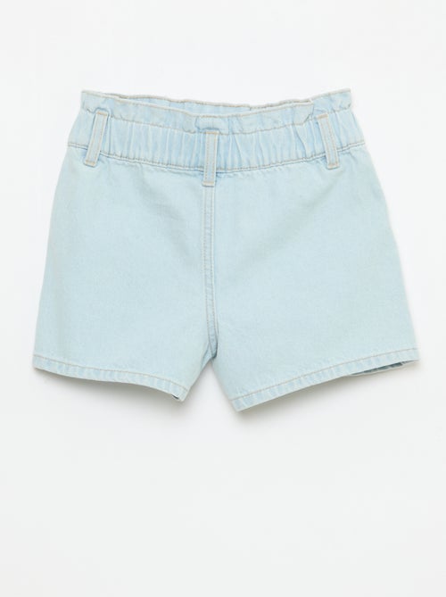 Short in denim paper bag - Kiabi