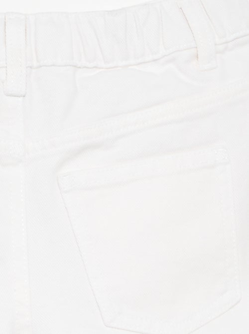 Short in denim ricamato - Kiabi