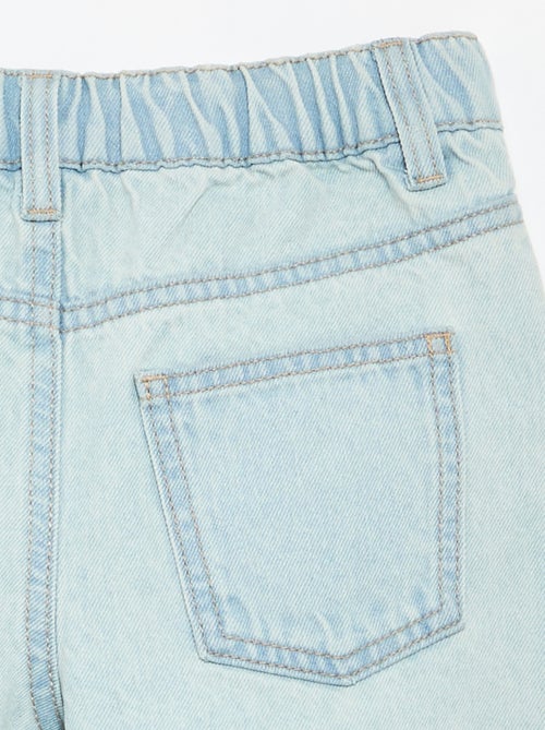 Short in denim ricamato - Kiabi