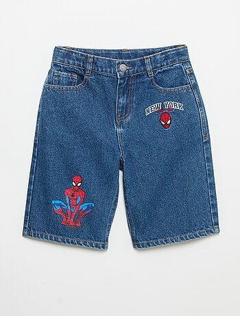 Short in denim 'Spider-Man'