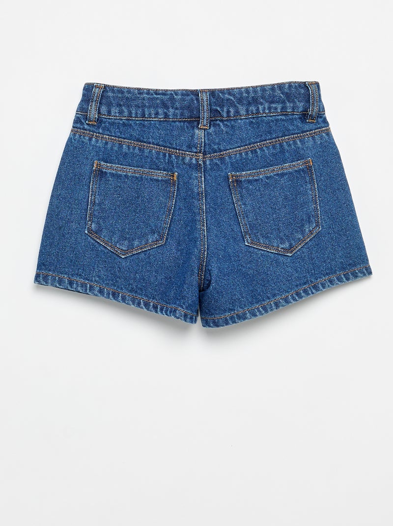 Short in denim 'Stitch' Blu - Kiabi