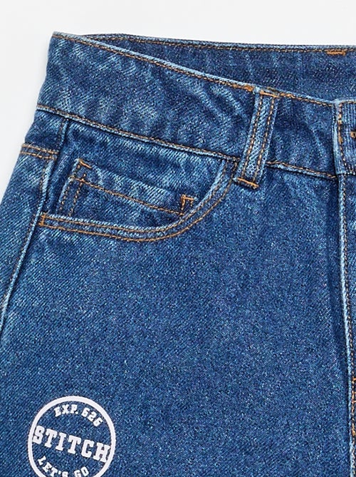 Short in denim 'Stitch' - Kiabi
