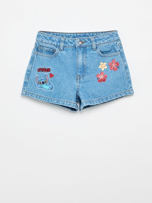 Short in denim 'Stitch' 'Disney' - Kiabi