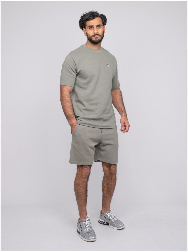 Short in felpa BEMAXIN Verde kaki chiaro - Kiabi