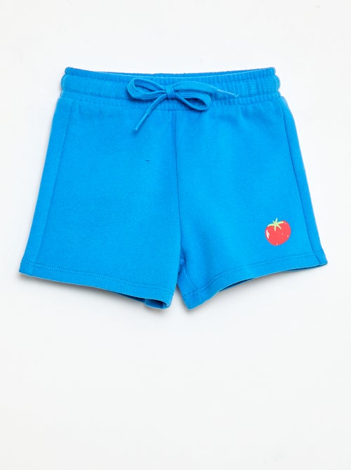 Short in felpa con motivo - Kiabi