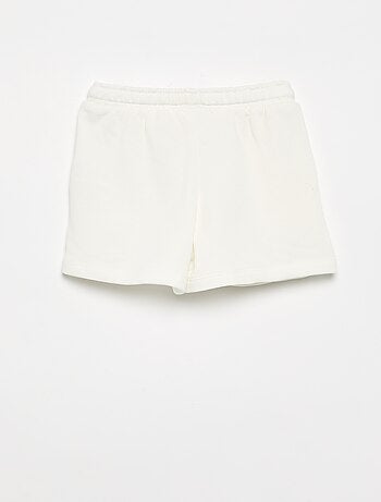 Short in felpa con tasche