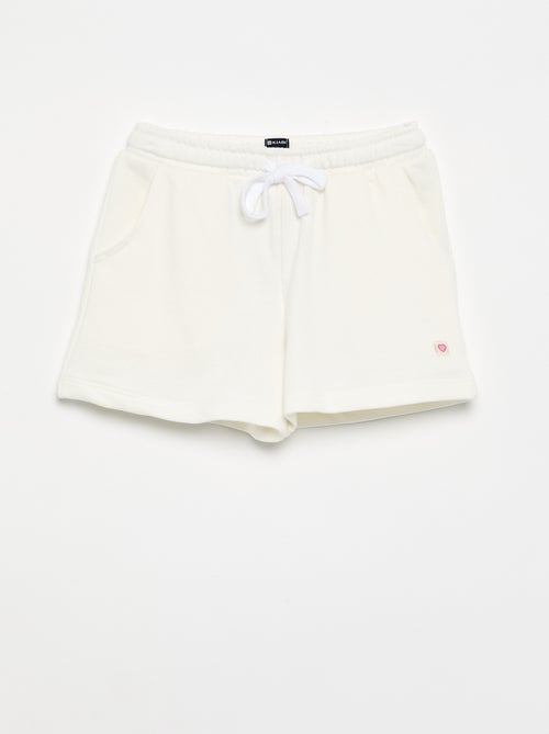 Short in felpa con tasche - Kiabi Short in felpa con tasche - Kiabi