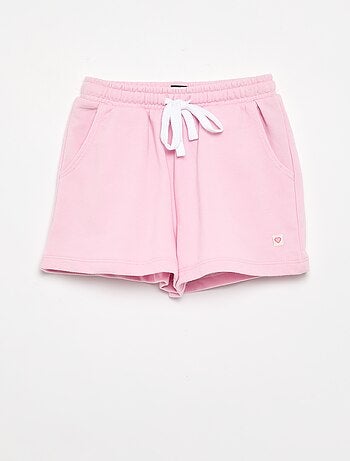 Short in felpa con tasche