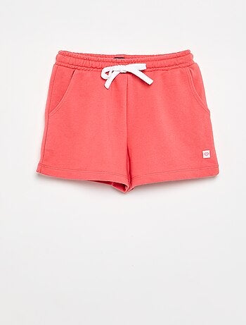 Short in felpa con tasche
