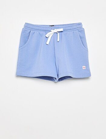 Short in felpa con tasche