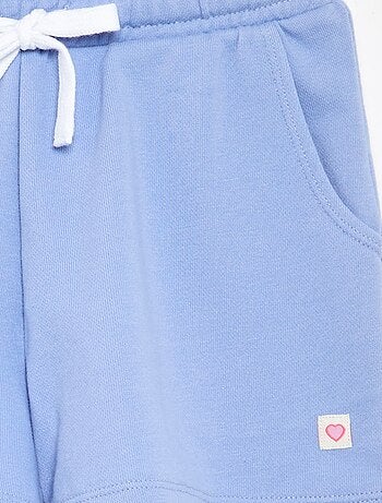 Short in felpa con tasche