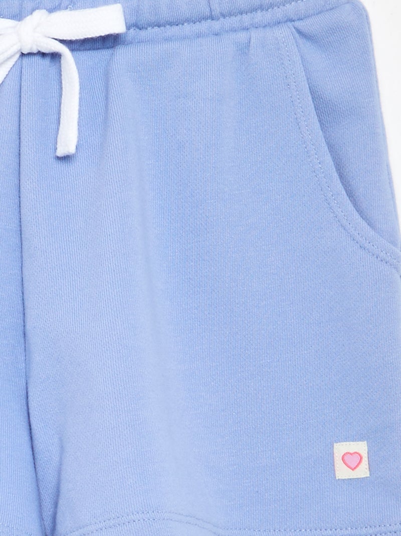 Short in felpa con tasche Rosa - Kiabi