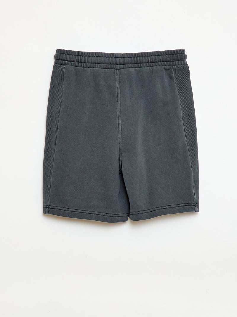Short in felpa leggera Nero - Kiabi