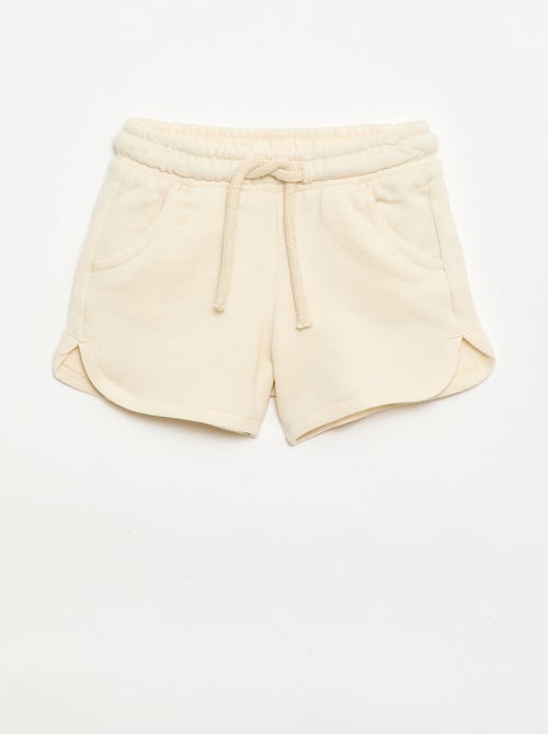 Short in felpa leggera tinta unita - Kiabi