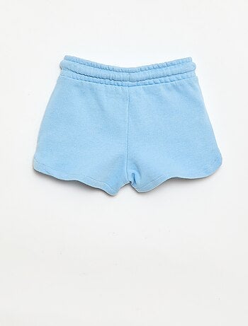 Short in felpa leggera tinta unita