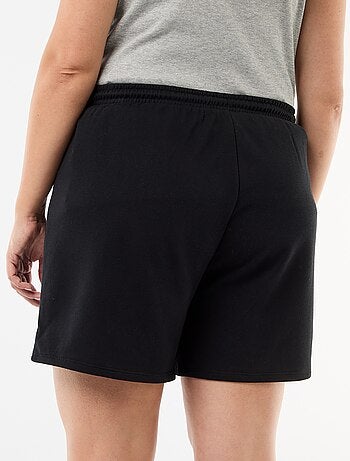 Short in felpa leggera tinta unita