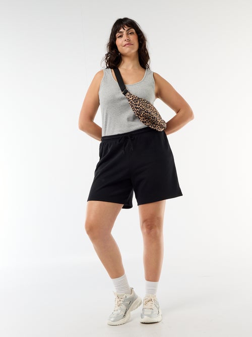 Short in felpa leggera tinta unita - Kiabi