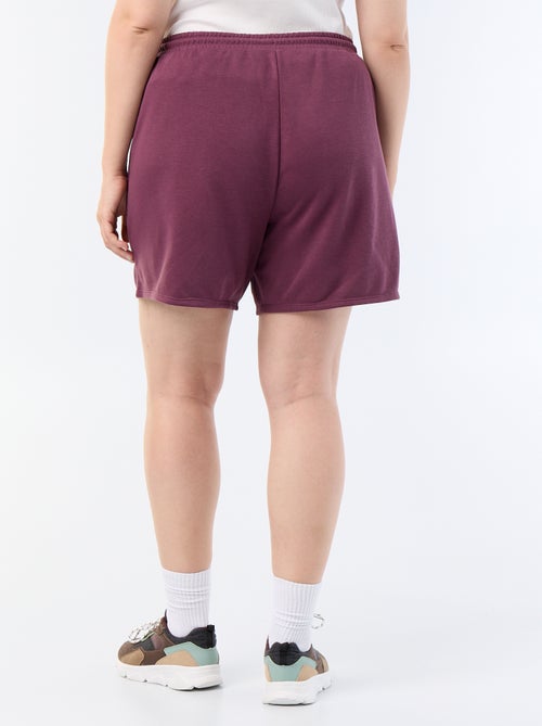 Short in felpa leggera tinta unita - Kiabi