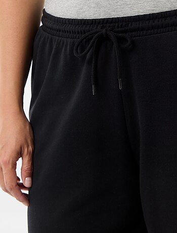Short in felpa leggero tinta unita