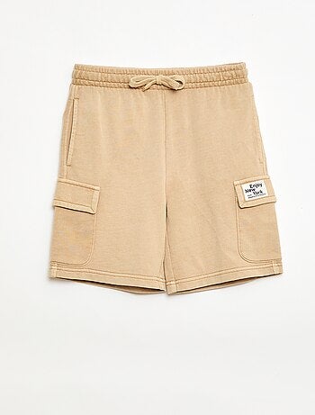 Short in felpa multitasche