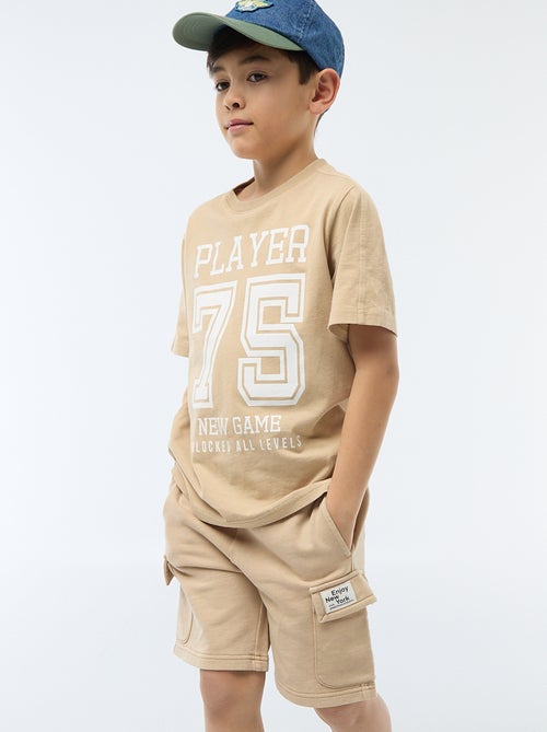 Short in felpa multitasche - Kiabi